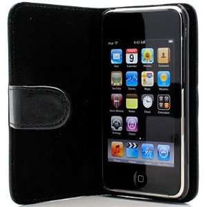  LEATHER ACRYLIC FLIP OPEN BOOK STYLE SHELL CASE AND SCREEN 