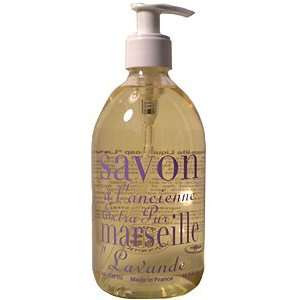   Marseilles French Liquid Lavender Soap 16.9 Fl.Oz. From France Beauty
