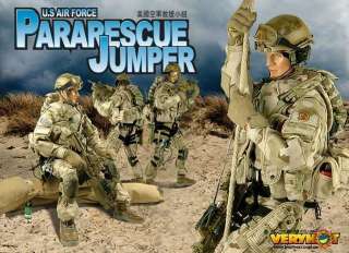 VERY HOT US Air Force Pararescue Jumper 1/6  