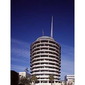  Capitol Records Building, Hollywood, Los Angeles 