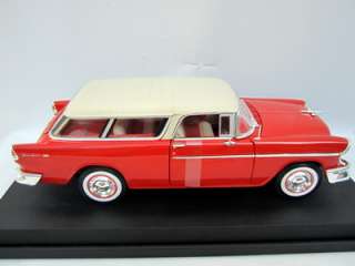   MUSCLE CAR 1955 CHEVY NOMAD BEL AIR MINT 118 DIECAST CHEVROLET  