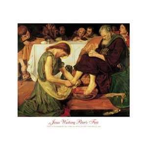   Feet   Artist Ford Madox Brown  Poster Size 22 X 28