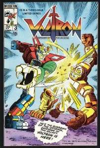 VOLTRON #1 #2 #3 Limited Series 1985 Modern Comic Book Full Run Set of 