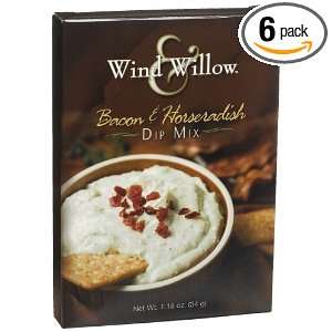 Wind & Willow Bacon & Horseradish Dip, 1.18 Ounce Boxes (Pack of 6)