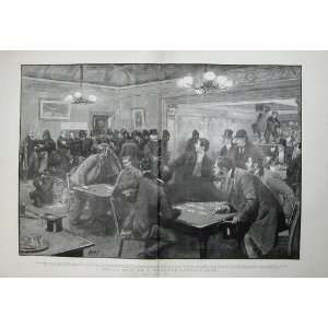  1894 Police Raid West End London Betting Club Men Paget 