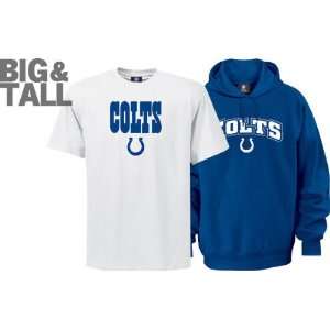  Indianapolis Colts Big & Tall Hoodie/Tee Combo Pack 