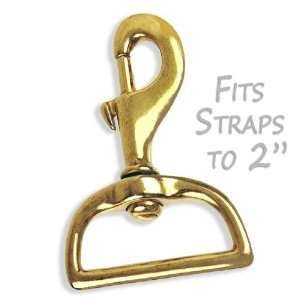  Solid Brass Swivel Snap Hook for Straps fits 2 Home 