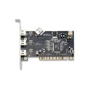 SY VIA 4FC 4 Firewire 6pin Port Firewire 1394a PCI Card VIA Chipset 