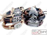 Wholesale mix lot 100pcs fashion wrist tribal bracelets  