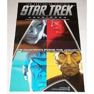 Star Trek Countdown Movie Prequel IDW Publishing Comic Book Shop Promo 