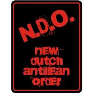 New  New Dutch Antillean Order  Netherlands Antilles Parking Sign 