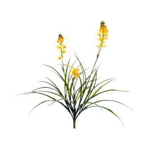  Faux 19 Veronica Bush Yellow (Pack of 12) Patio, Lawn 