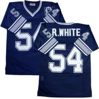 Randy White #54 Dallas Cowboys Navy Sewn Throwback Mens Size Jersey 