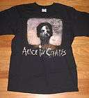 ALICE IN CHAINS FACE STITCH 2010 TOUR SHIRT MINT MEDIUM