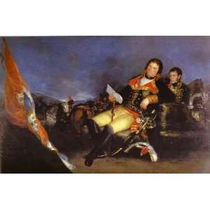   Inch, painting name Manuel Godoy, Duke of Alcudia, By Goya Francisco