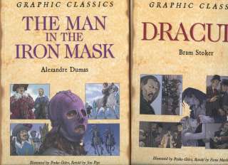 comics Graphic classics MAN~IRON MASK & DRACULA NM  