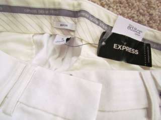 EXPRESS Womens The Editor Crop Pants Size 4 ~ NWT  