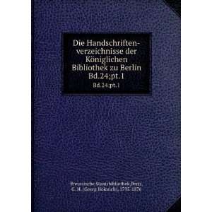  Handschriften verzeichnisse der KÃ¶niglichen Bibliothek zu Berlin 