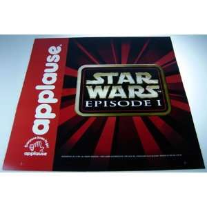   Sided Star Wars E1 Applause Promo Store Display Sign: Toys & Games