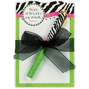  Brownlow Gifts Notepad Gift Set with Paper Pen Isabella 