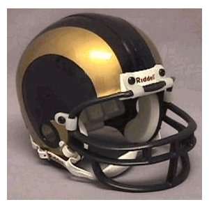  St. Louis Rams Plastic Replica Mini Helmet Unsigned 