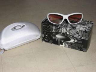 Oakley Sunglasses G30 Black Iridium Polished White 009091 02 New w 