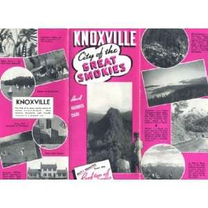  Knoxville Great Smokies & Norris Dam Brochure 1930s 