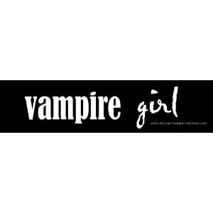  Vampire Girl   Eclipse, New Moon Twilight Bumper Sticker 