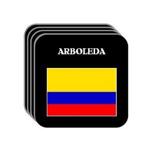  Colombia   ARBOLEDA Set of 4 Mini Mousepad Coasters 