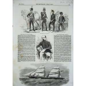   1854 Steamer Ship Barwon Gonzales Bravo Artillery Army