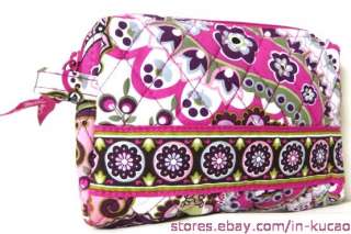 this is the 2010 fall vera bradley small cosmetic in very berry 