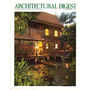    Architectural Digest    December 1989 Architectural Digest Books