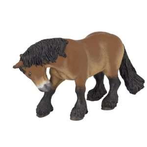  Papo 51111 Ardennais Draft Horse Figurine Toys & Games