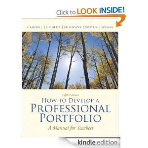 How to Develop A Professional Portfolio A Manual for Teachers (5th 