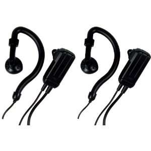  Midland 2 PTT/ Vox Over Ear Sets With Clip On [Electronics 