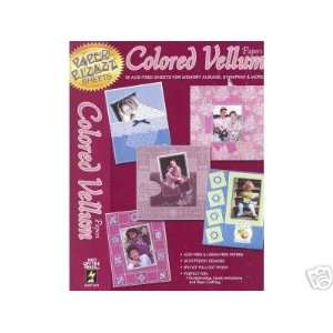  16 Paper Pizazz Colored Vellum Scrapbooking