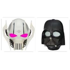  Star Wars Darth Vadar Electronic Helmet and Grevious 
