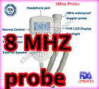 fetal doppler+8 Mhz vascular probe baby monitor