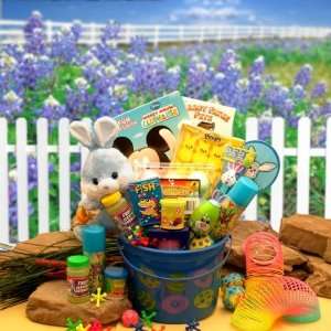 Little Bunny Blue Easter Fun Pail Grocery & Gourmet Food