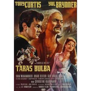 Taras Bulba Movie Poster (27 x 40 Inches   69cm x 102cm) (1962) German 