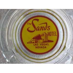  Glass Ashtray The Sands Hotel Las Vegas: Everything Else