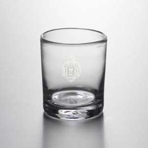  USNA Double Old Fashioned Glass by Simon Pearce Sports 