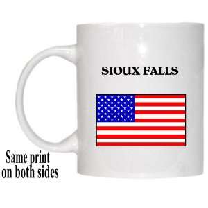  US Flag   Sioux Falls, South Dakota (SD) Mug Everything 