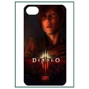  Diablo Game iPhone 4 iPhone4 Black Designer Hard Case 