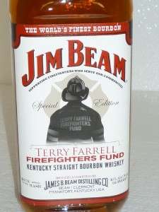   KENTUCKY STRAIGHT BOURBON WHISKEY SPECIAL EDITION FIREFIGHTERS FUND