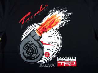 TRD Turbo Boost Gauge Racing 2jz supra T Shirt ALL Sz  