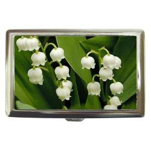 Lily of the Valley Garden Flowers Cigarette Money Case  