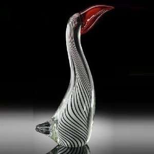  Toucan Art Glass Sculpture: Home & Kitchen