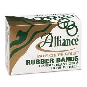 Alliance Rubber Pale Crepe Gold Rubber Band   Size: 30   2 Length x 1 