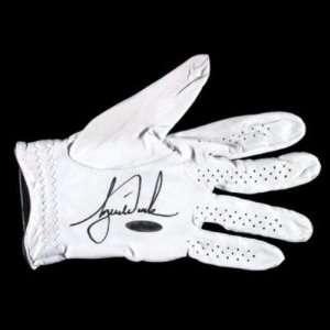  TIGER WOODS Signed Tournament Used Glove UDA   Autographed Golf 